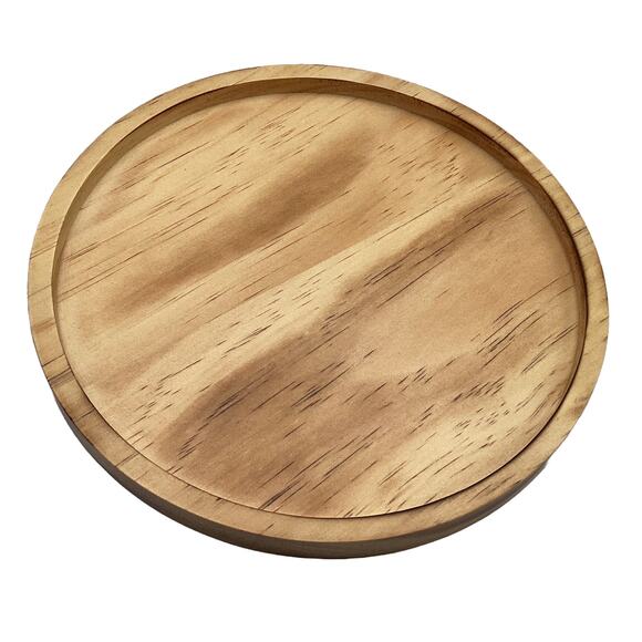 Set of 3 Stoneware PItchers & Pine Wood Tray from Creative Co-Op (DF6574) New - Picture 9 of 10